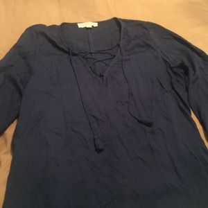 Billowy sleeved blouse
